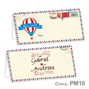 Plic de bani nuntă PM16